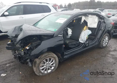 2022 Hyundai Accent Sel из США, поврежденный, VIN 3KPC24A68NE187326